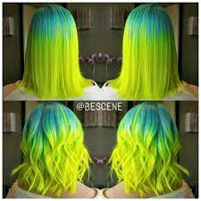 Uses for scunchies ♡ hair tie ♡ gift tag ♡ stocking stuffer ♡bracelet ♡ gift ♡instagram aesthetic wont damage your hair buy 3 get one free! 10 Neon Hair Color Ideas And What Products To Use Bellatory