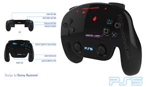 Ps5 Dualshock 5 New Design Dvd Drive Vr Controller Computer Gadgets