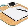 Instead of potentially scorching the earth, you should give a lap desk a try. 1