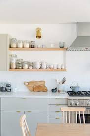The kitchen's walls are painted in benjamin moore regal in chantilly lace. Lighten Up Scandi Kitchen Home Kitchens Beach House Interior