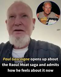 Paul Gascoigne has spoken candidly about one of the most chaotic and  painful moments of his life, calling his involvement in the Raoul Moat saga  his “biggest regret.” In an interview with