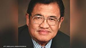 Abdulla Mama-o as Migrant Workers Department Secretary