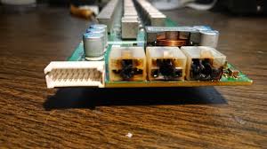 R4 board PCI connectors melted