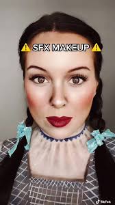 Twisted Dorothy 🩸 #fyp #wizardofoz #dorothy #makeup #halloweenlook  #31daysofhalloween