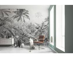 komar fotobehang vlies p013 vd4 amazonia black and white 400x250 cm kopen bij hornbach tropische decoratie fotobehang behang decor