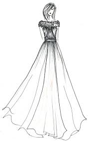 Pin Von Sreesty Auf My Drawings Kleid Design Skizzen Kleiderskizze Illustration Mode Fashion design sketches for beginners 2013 tutorial shows us the easy methods of how to draw fashion sketches description from onefashiondesign com.