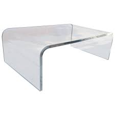 Lucite Waterfall Coffee Table Acrylic Coffee Table Lucite Coffee Tables Glass Coffee Table