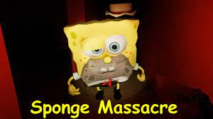 ALL ENDINGS | Sponge Massacre Playthrough Gameplay (Horror Game) - YouTube