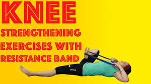 Use a thicker band to increase the resistance. Knee And Hip Strengthening Exercises With Resistance Band Youtube