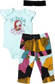 Buy nightmare before christmas sally music box: Buy Disney Nightmare Before Christmas Sally Baby Bodysuit Pants Headband Set Online In Indonesia B08pzg8ynr