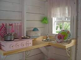 These playhouse ideas for kids are the best way to jazz up your backyard! 10 Awesome Playhouse Accessories Playhouse Interior Ideas Play Houses Playhouse Interior