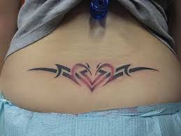 Lower Back Heart Tattoo Design Tatuaje En La Espalda Tatuajes Tatuajes En La Espalda