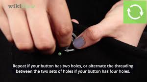 A will need b would need c need d needed. How To Sew A Button With Pictures Wikihow Life