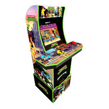 Arcade1up Teenage Mutant Ninja Turtles With Riser Arcade 0815221029484 The Home Depot Mutant Ninja Turtles Ninja Turtles Arcade