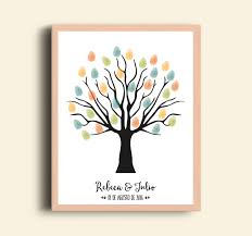 El resultado es un árbol con tu color preferido con las huellas de más de cien invitados. Lamina De Huellas Para Boda Arbol De Huellas Para Bodas