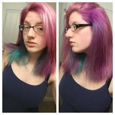I Put Some Fun Colors In My Hair Today Used Ion Color Brilliance In Hottie Pink Radiant Orchid And Cobalt Hair Beauty Hair Today Hair Ion Color Brilliance