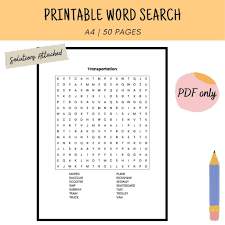 Maybe you would like to learn more about one of these? Pdf Printable Word Search For Adult Adult Activity Book Hobby Softcopy Printable Free Time Worksheet Puzzle Game Shopee Malaysia