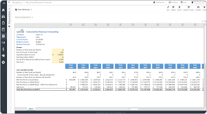This budget excel template compares project and actual income and projected and actual expenses. Subscription Revenue Forecast Example Example Uses