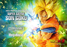 A super saiyan god is born at last! Super Saiyan Son Goku Dragon Ba Statue Prime 1 Studio