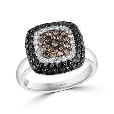 There's much more to think about than how to start legally; Effy Jewelry Brown Black White Diamond Square Ring In 14k White Gold 1 24 Twc Size 7 Overstock 31805088