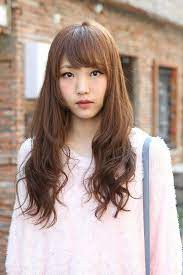 Hairstyles with front bangs and you can have a great frame for your face. 2013 Korean Hairstyle Hairstyles Weekly Long Hair Styles Hair Styles Korean Hairstyle