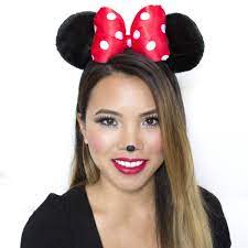 Hello Minnie Mouse Mini Mouse Makeup Minnie Mouse Makeup Ideas Halloween Makeup Easy