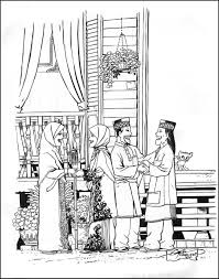 Suasana hari raya (asyiela putri) berlalulah sudah ramadan sebulan berpuasa tiba syawal kita rayakan dengan rasa. Gambar Suasana Hari Raya Untuk Mewarna Coloring D