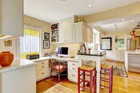 perfect dream office in your kitchen