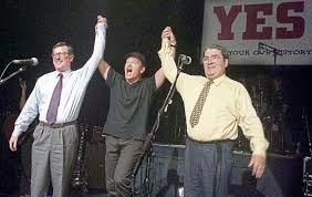 The good friday agreement, which is also known as the belfast agreement, was signed on good friday, 10 april 1998. The Good Friday Agreement Referendum 20 Years On The Irish News