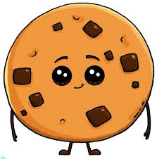 Chocolate Chip Cookie Cokies Com Gotas De Chocolates Sevimli Cizimler Disney Cizimleri Sevimli Karikatur
