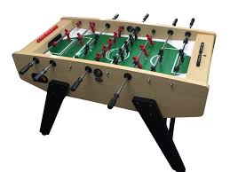 Table soccer, or foosball as it's better known, dates back to 1921 when harold searles thornton from the united kingdom patented the game. 57 3 Light Maple Milan European Foosball Table Gametablesonline Com
