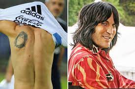 The entire tattoo covers a lotus flower, which symbolizes that talent can grow anywhere even with forces stopping it; Lionel Messi Has A Tattoo Of Noel Fielding On His Back Jokes The Comic After Spotting Mystery Inking On Barcelona Star