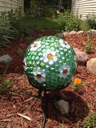 Pin By Michele Diller On Garden Globe Garden Balls Bowling Ball Yard Art Garden Globes