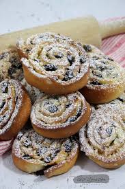Rosinenschnecken Aus Quark Ol Teig Lissi S Passion Quark Ol Teig Rezept Quark Ol Teig Rosinenschnecken