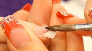 Correct Acrylic Application Zone 2 And 3 Tutorial Video By Naio Nails Acrylic Nails At Home Acrylic Nails Nails At Home