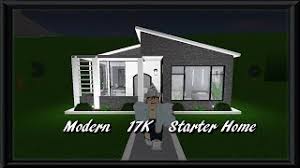 Roblox Welcome To Bloxburg Relaxed Modern Home 109k Apphackzone Com
