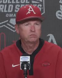 Dave Van Horn overcome with emotion reflecting