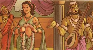 Image result for images of narada meditating