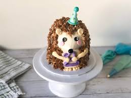 Birthday cake for 10 year old. How To Make A Hedgehog Birthday Cake Katie Rosario