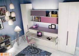 Sistema trasformabile kali in versione standard: Parete Con Letto A Scomparsa E Scrivania