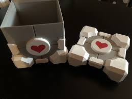 Companion Cube Box By Nuk1591 Thingiverse Companion Cube Cube 3d Printing