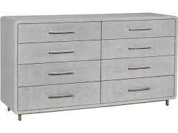 Check spelling or type a new query. Interlude Home Light Grey Champagne Silver Eight Drawer Double Dresser Il188097