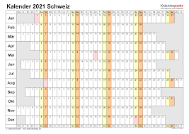 Die verfügbaren dateiformate sind pdf (adobe reader pdf) und jpg (bild). Kalender 2021 Schweiz Zum Ausdrucken Als Pdf