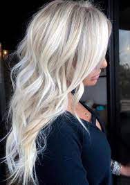 Pin By Anastasia Stuart On Hair Ice Blonde Hair Hair Styles Balayage Hair