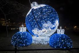 The one i love has set me free but i still got her memory give me blue christmas lights for my christmas tree. Blue Ornament Christmas Lights Stock Image Image Of Blue Krakow 105607979