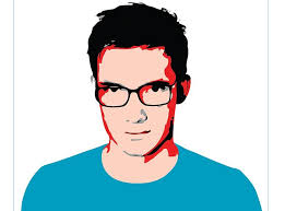 How To Make A Pop Art Portrait In Photoshop I Like This Portrait Because I Like The Use Of The Color Red For The Shadows Pop Art Tutorial Digital Portrait Pop Art