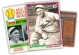 He played for the st. The Rogers Hornsby Hiding In Your 1978 Topps Set Sabr S Baseball Cards Research Committee