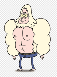Mitchell mitch sorenstein, commonly known as muscle man, is one of the main characters of regular show.he is one of the groundskeepers at the park. Mordecai Rigby Character Mitch Muscle Man Sorenstein Hi Five Ghost Dexter Cartoon Network Png Pngegg