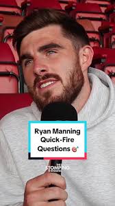 Quick-Fire Questions with Ryan Manning