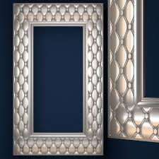 Mirror 3d Model Max Stl 1 Mirror Deco Arabic Art